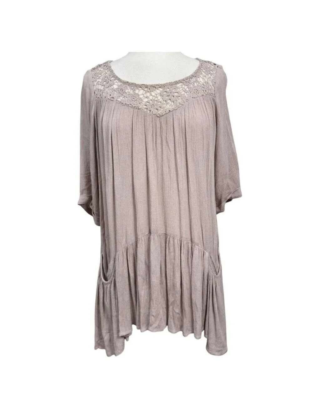 Jodifl‎ Dress/Tunic Size S, Mauve-Toned